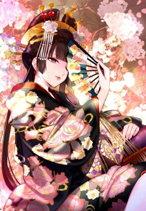 日本和服女漫畫,日本女漫畫中的傳統服飾風情